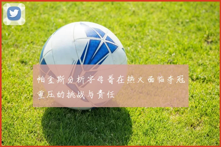 帕金斯分析字母哥在热火面临夺冠重压的挑战与责任