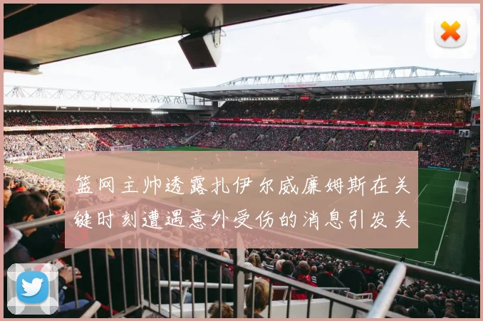 篮网主帅透露扎伊尔威廉姆斯在关键时刻遭遇意外受伤的消息引发关注